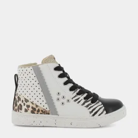 2959600-BIANCO ANIMALIER- SNEAKERS